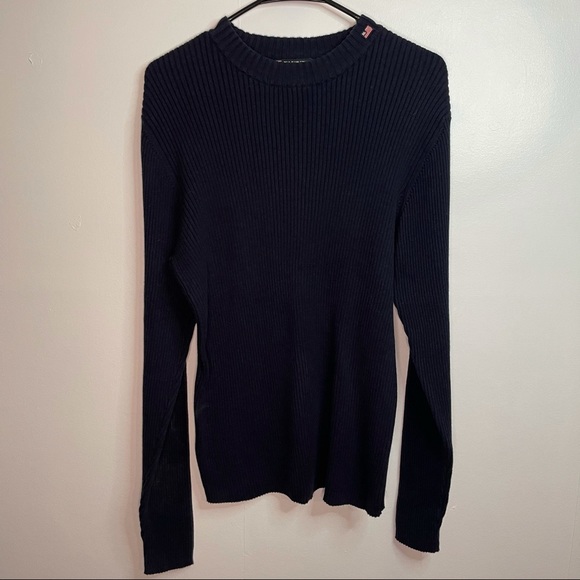 Polo Jeans Company Ralph Lauren Navy Blue Sweater - Picture 1 of 7
